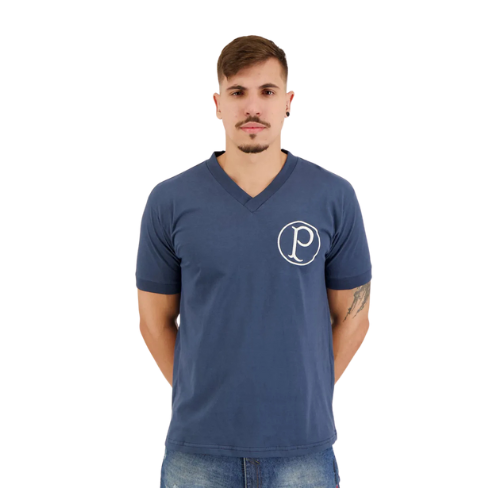 Camisa Palmeiras Retrô 1953 Azul