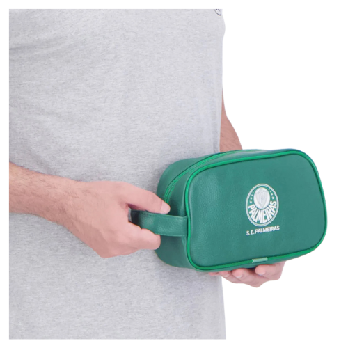 Necessaire Palmeiras Verde